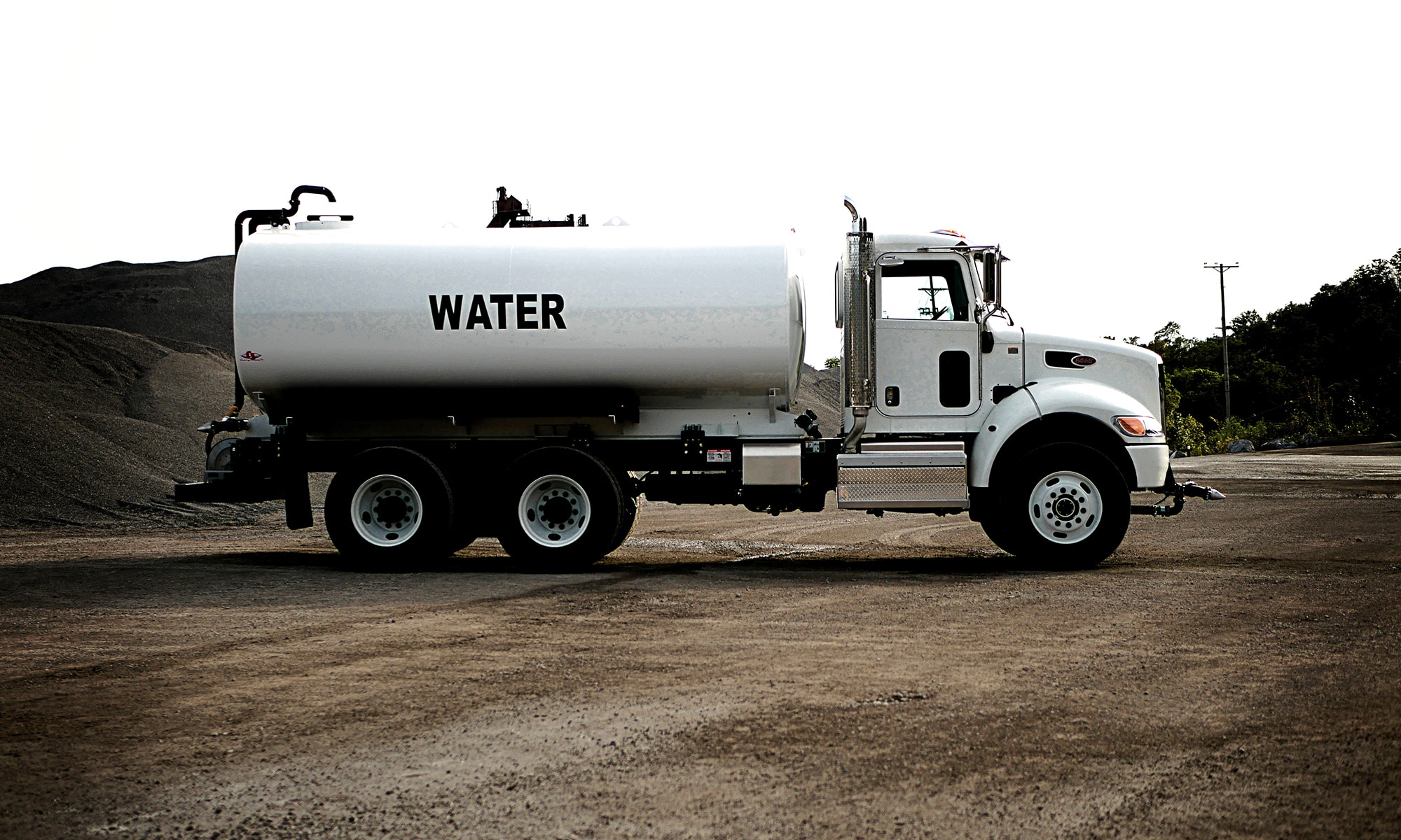 Water/Fuel Truck Background